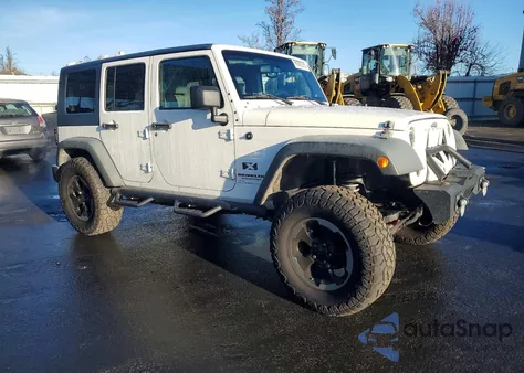 2008 Jeep Wrangler Unlimited X из США, поврежденный, VIN 1J8GA39168L650964